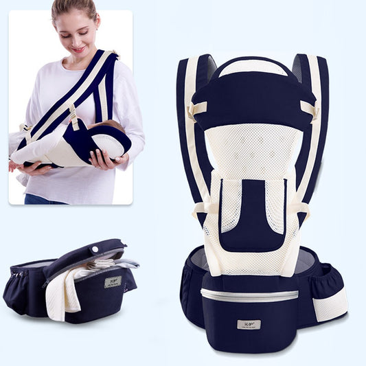 Breathable Multifunction Baby Carrier with Waist Stool