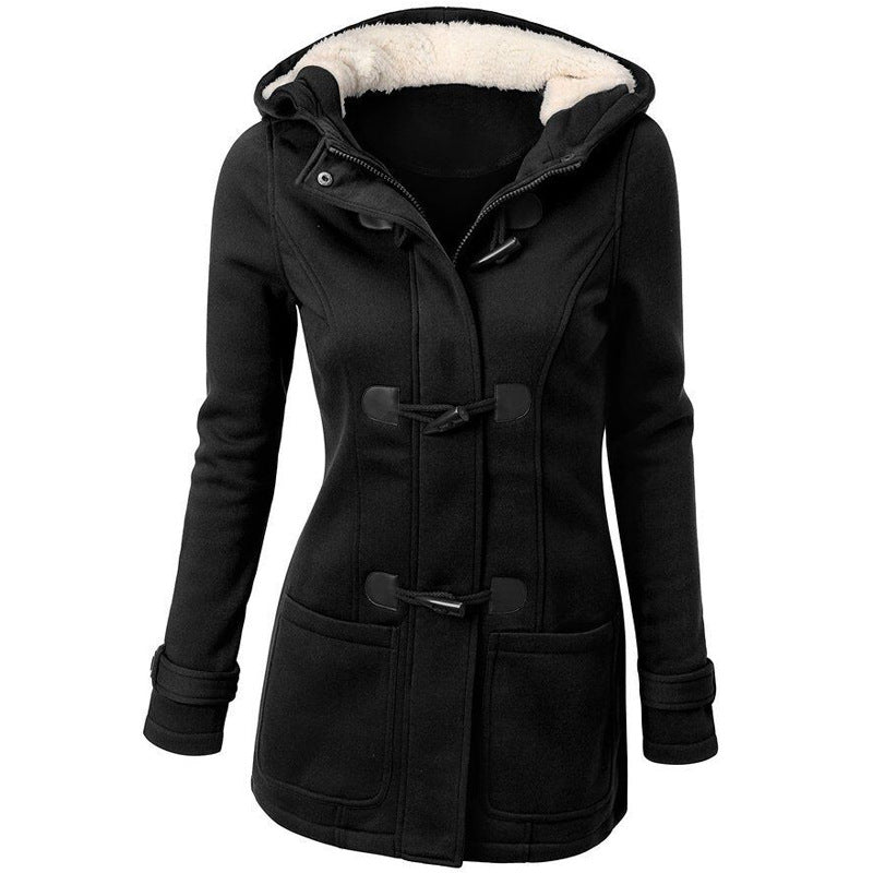 Warm Winter Fur Collar Jackets for Women