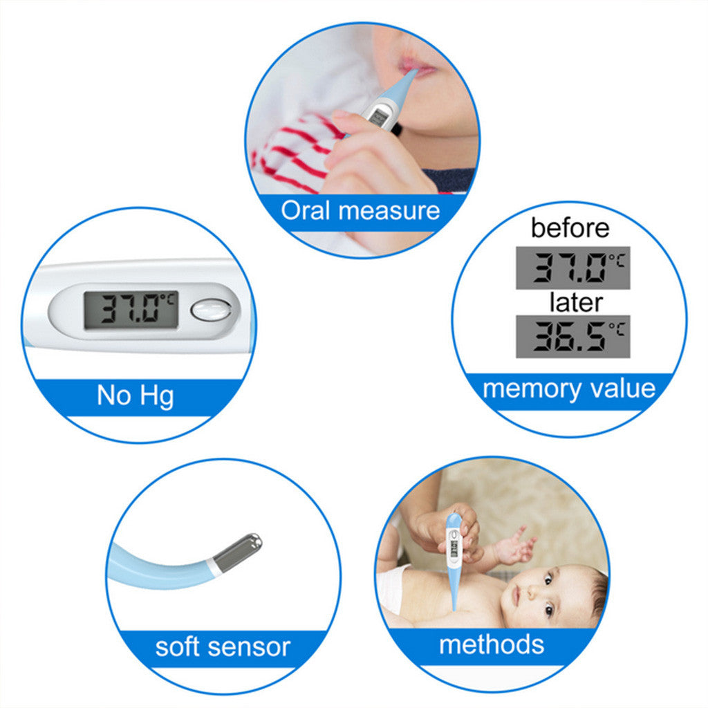 Soft-Head Electronic Thermometer: Fast and Reliable Temperature Measurement