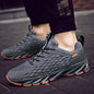 Dragon scale running shoes woven breathable