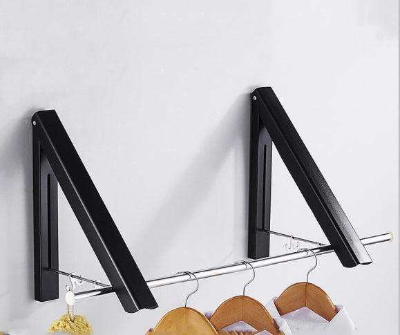 Foldable Wall Hanger: Punch-Free Aluminum