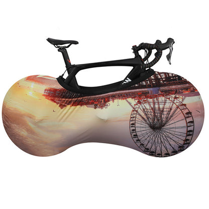 Bicycle dust cover wheel cover