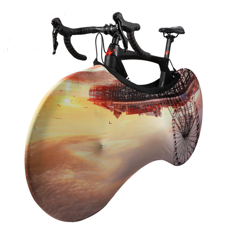 Bicycle dust cover wheel cover