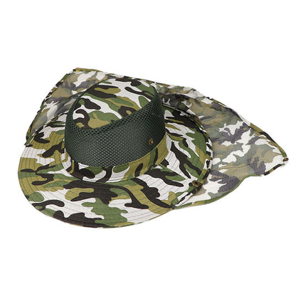 Outdoor Camouflage Hat Fisherman Mesh