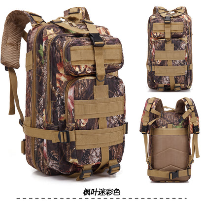 Camouflage Backpack Outdoor Sports Upgraded 3P Bag Camouflage Backpack Tactical Backpack Outdoor Camping Travel