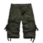 Men's European and American Multi-Pocket Cargo Shorts