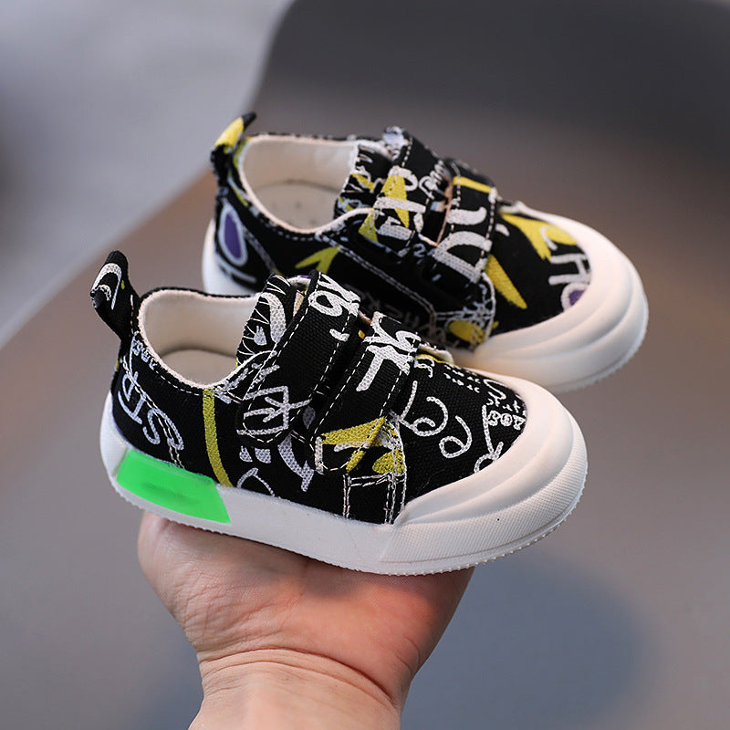 Kids Canvas Sneakers - Comfortable Shoes for Boys and Girls