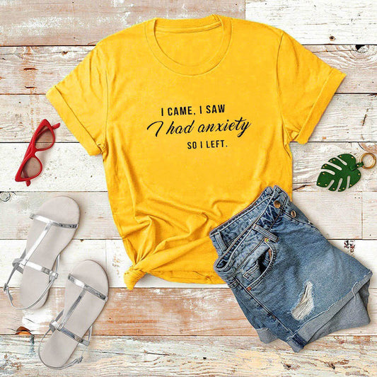 Women's Graphic Slogan Tee: Funny Clothing Gift T-Shirts