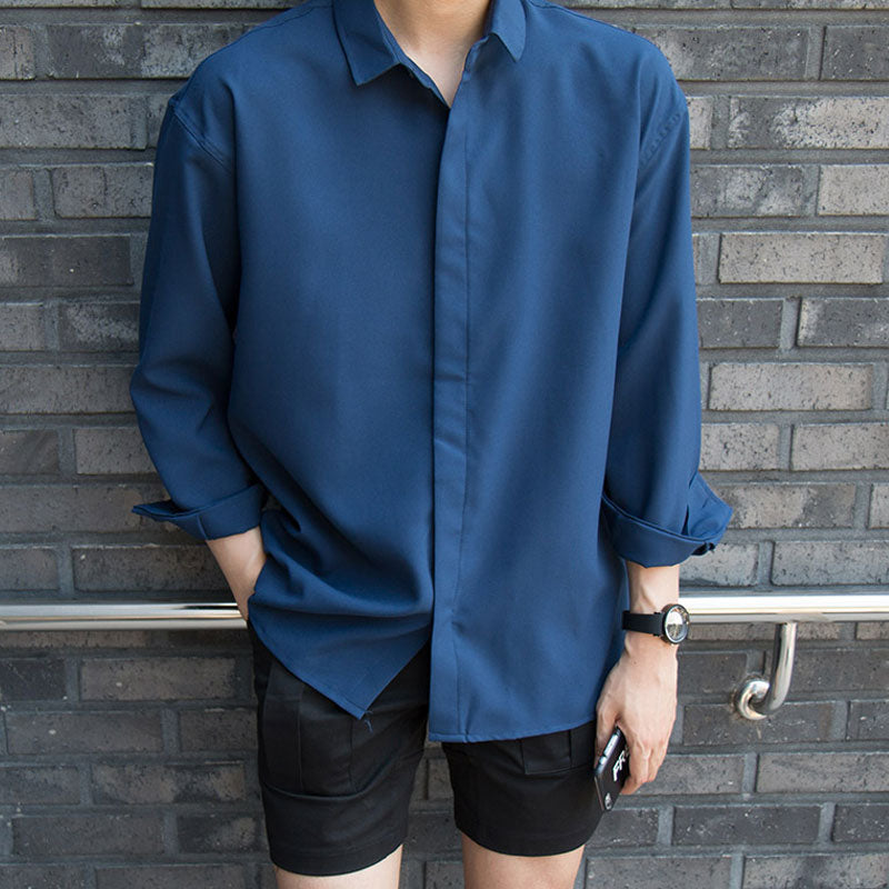 First Taolin Men's Spring Clothing: Exquisite Korean Style