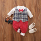 Baby Jumpsuit: Stylish Spring and Autumn Collection for Gentleman Babies