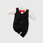 Baby Jumpsuit: Stylish Spring and Autumn Collection for Gentleman Babies