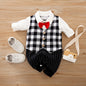 Baby Jumpsuit: Stylish Spring and Autumn Collection for Gentleman Babies