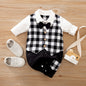 Baby Jumpsuit: Stylish Spring and Autumn Collection for Gentleman Babies