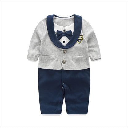 Baby Jumpsuit: Stylish Spring and Autumn Collection for Gentleman Babies