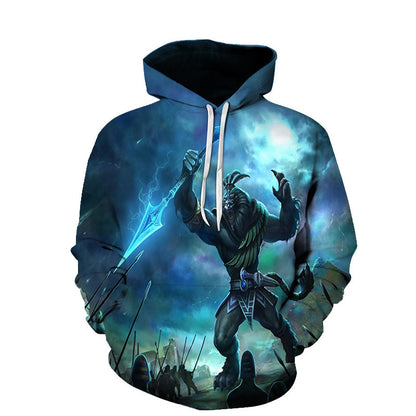 Customized 3D Digital Printing Couple Outfit Sweater: Large Size Baseball Uniform Hoodie