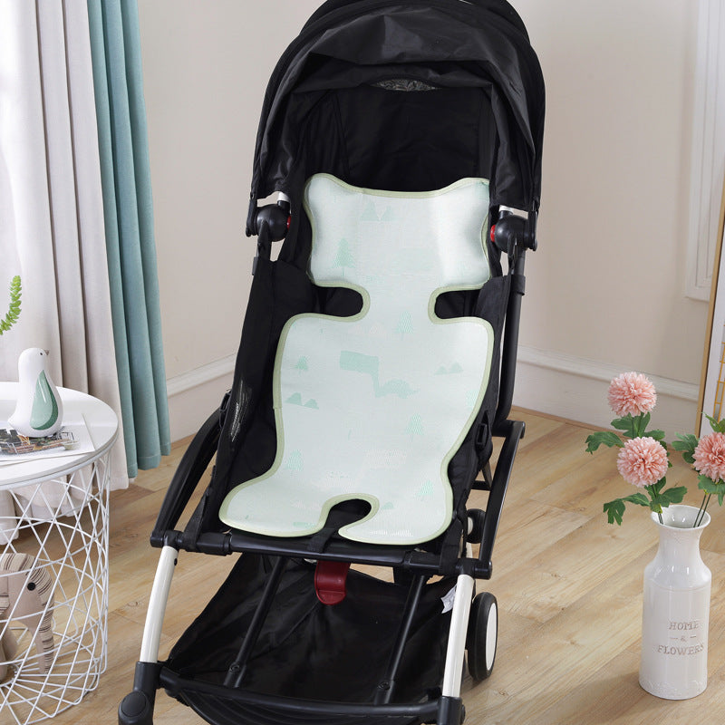 Summer Stroller Cooling Pad: 3D Air Mesh Breathable Mat for Baby Car Seats