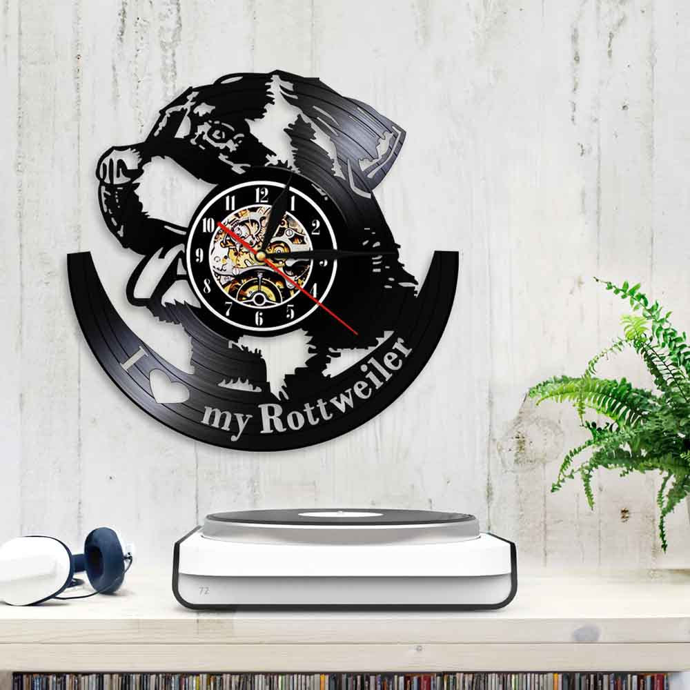 Creative Retro Nostalgic Vinyl Wall Clock