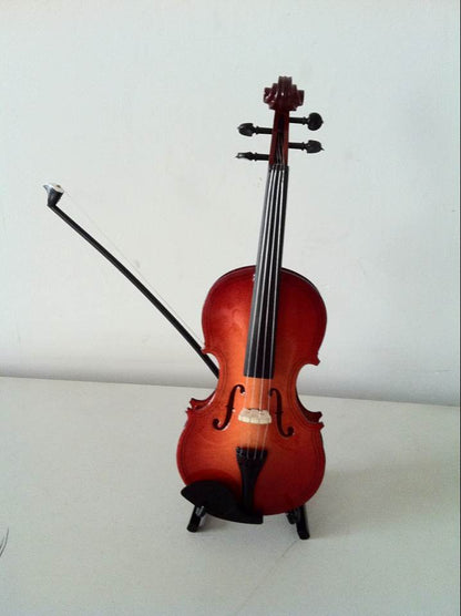 Violin Model Mini Violin Miniature Violin Crafts Ornaments Studio Photography Photo Props