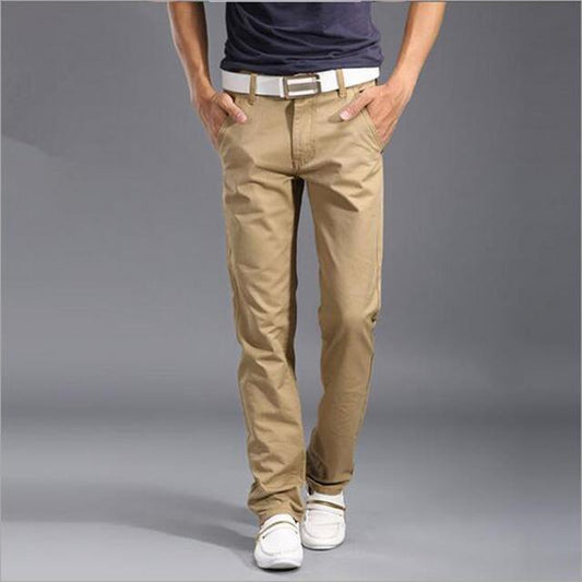 Men's Casual Cotton Trousers: Effortless Comfort and Style