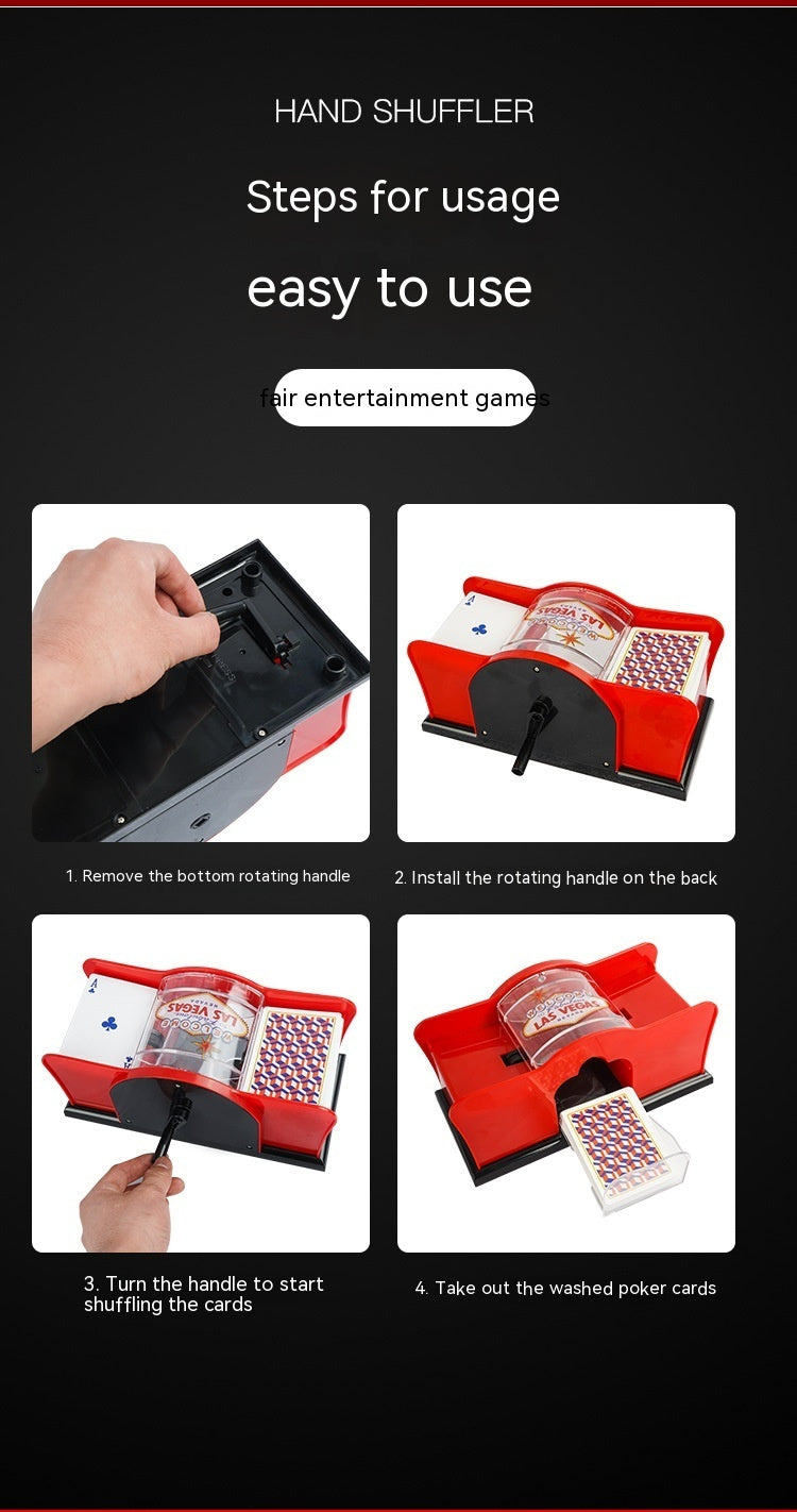 Poker Card Shuffler