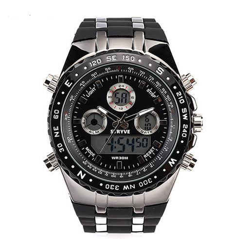 Multifunctional waterproof electronic watch