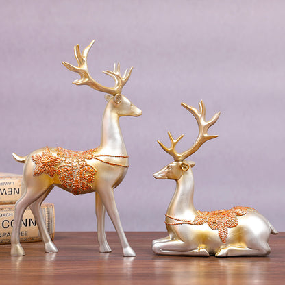 Decorative living room deer