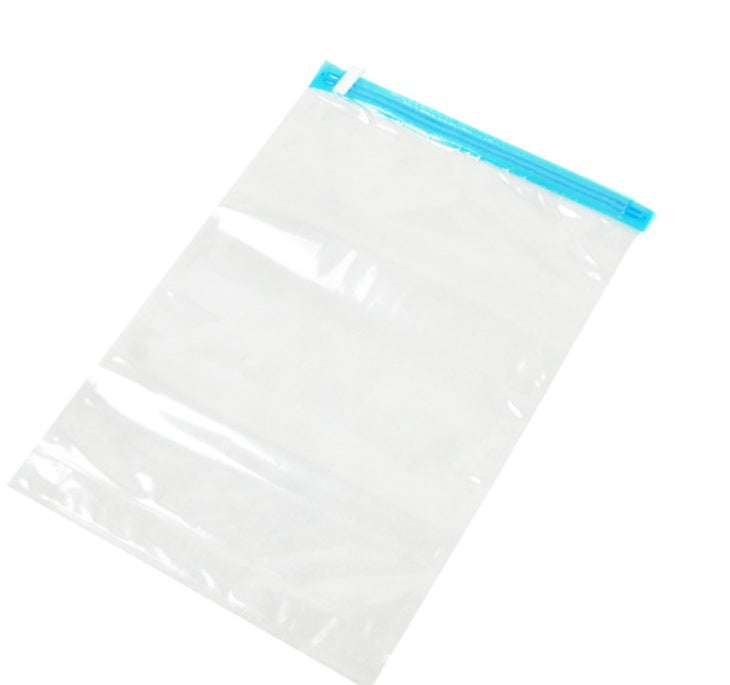 1 pc Hand Rolling Compression Vacuum Bag Border Foldable Compressed Home Clothes Plastic Storage Bag Space Saving Seal Bags