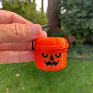 Mini Halloween Nostalgic Bucket Candy Box Trick Or Treat Basket