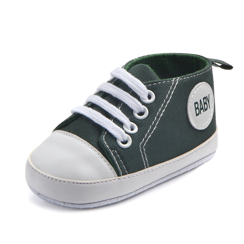 Classic Canvas Sports Sneakers - Stylish and Comfortable First Walkers