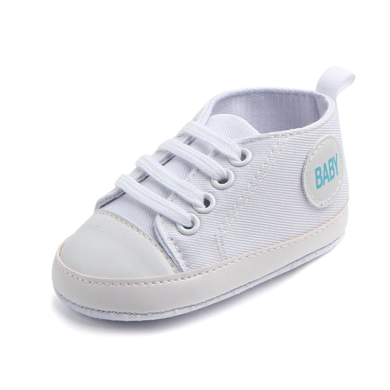 Classic Canvas Sports Sneakers - Stylish and Comfortable First Walkers