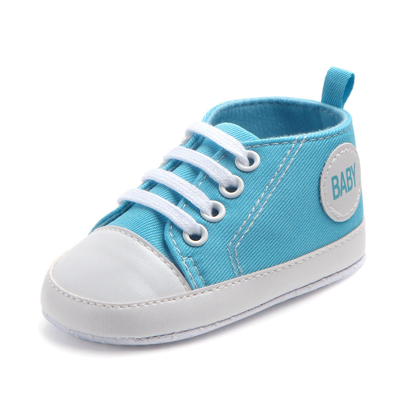 Classic Canvas Sports Sneakers - Stylish and Comfortable First Walkers