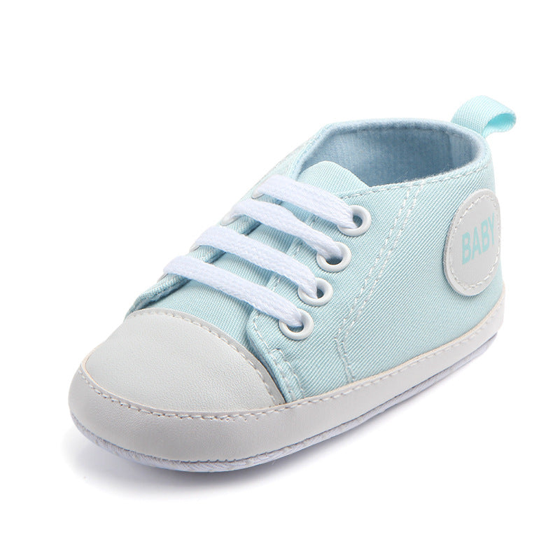 Classic Canvas Sports Sneakers - Stylish and Comfortable First Walkers