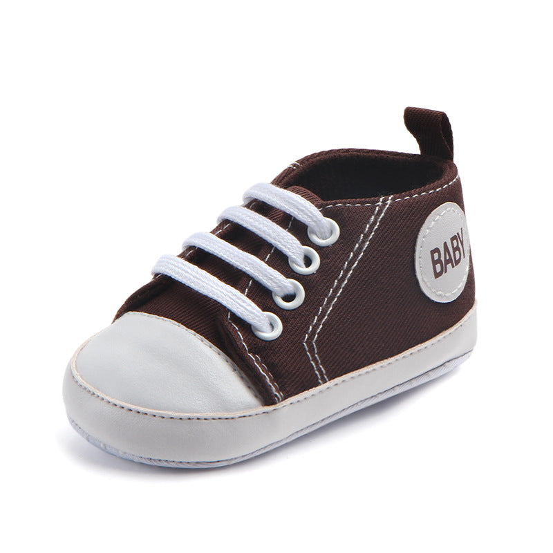 Classic Canvas Sports Sneakers - Stylish and Comfortable First Walkers