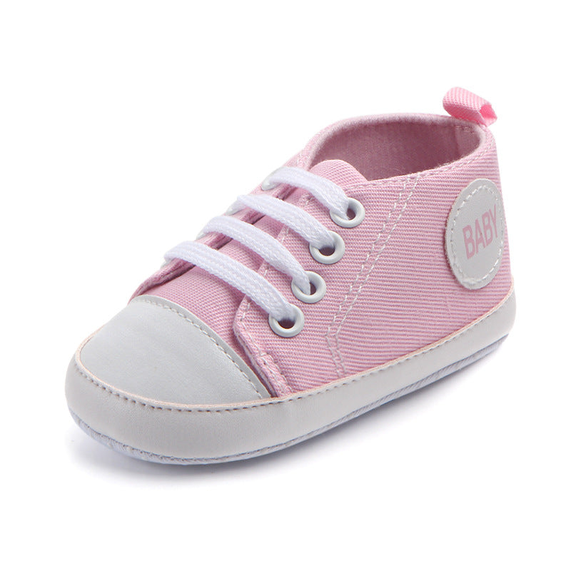 Classic Canvas Sports Sneakers - Stylish and Comfortable First Walkers