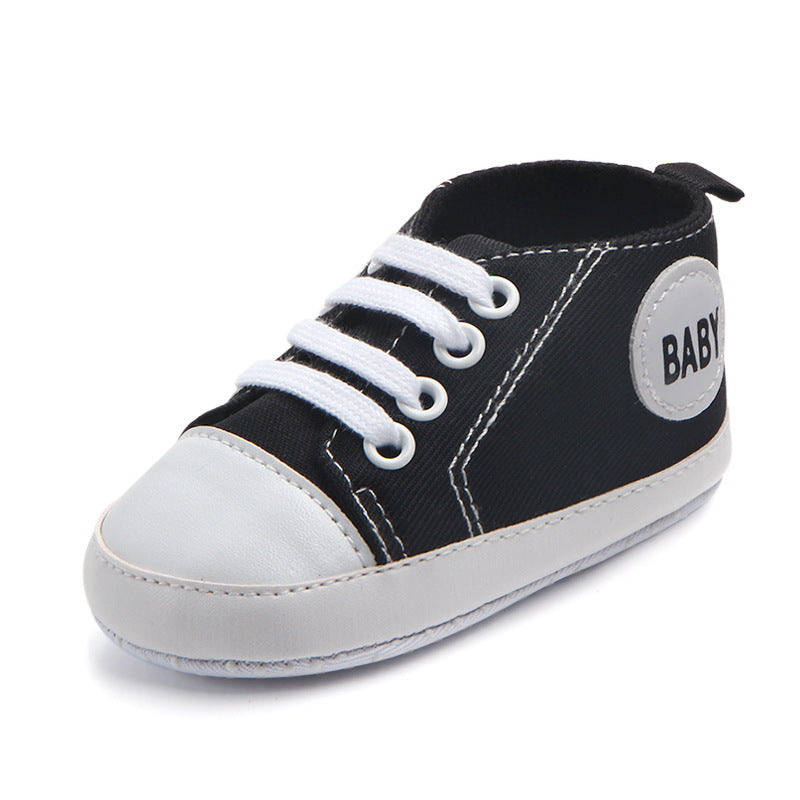 Classic Canvas Sports Sneakers - Stylish and Comfortable First Walkers