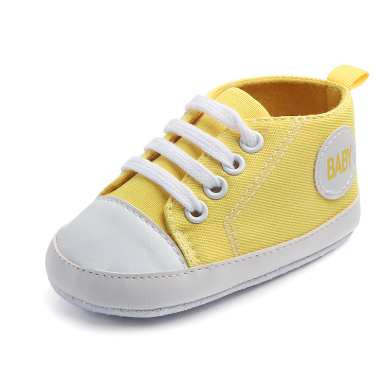 Classic Canvas Sports Sneakers - Stylish and Comfortable First Walkers