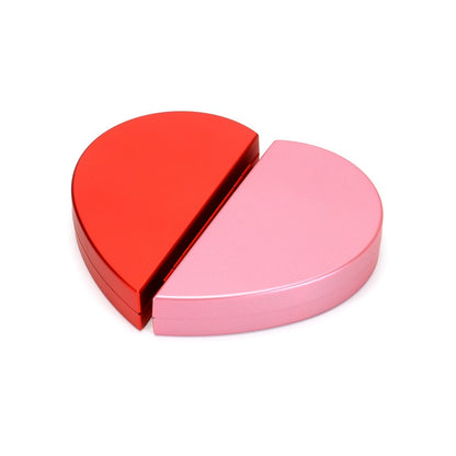 3D Love Box Heart-shaped Rose Flower Rotating Ring Box Valentines Day Gift