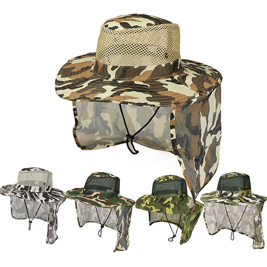 Outdoor Camouflage Hat Fisherman Mesh