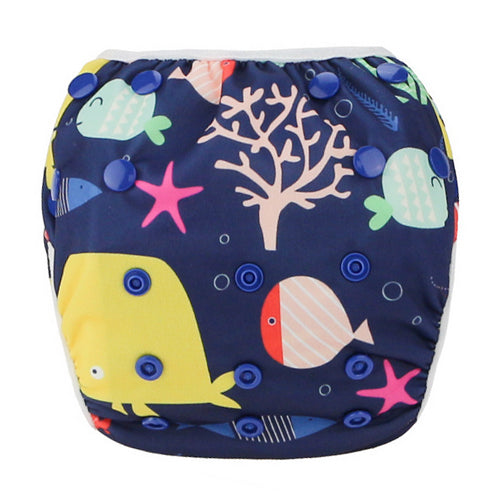 Adorable Cartoon Swimming Trunks for Babies