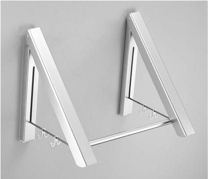 Foldable Wall Hanger: Punch-Free Aluminum