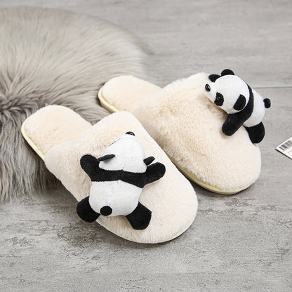 Cartoon Indoor Plush Slippers