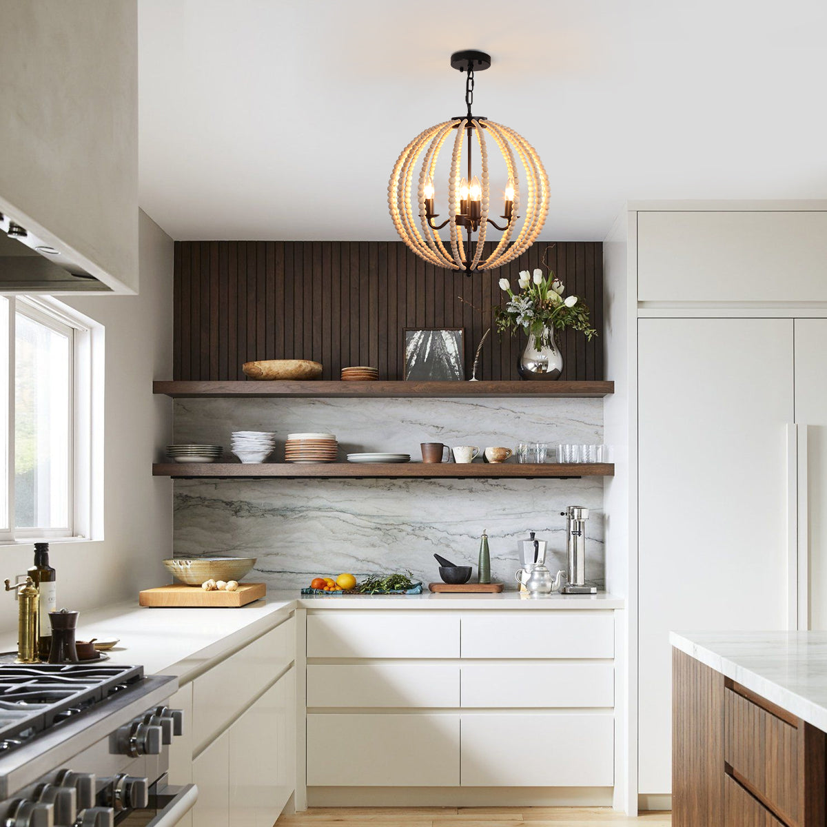 Simple Circular Dining Room Chandelier