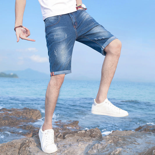 Men's Slim Fit Denim Shorts: Classic Style Meets Modern Comfort