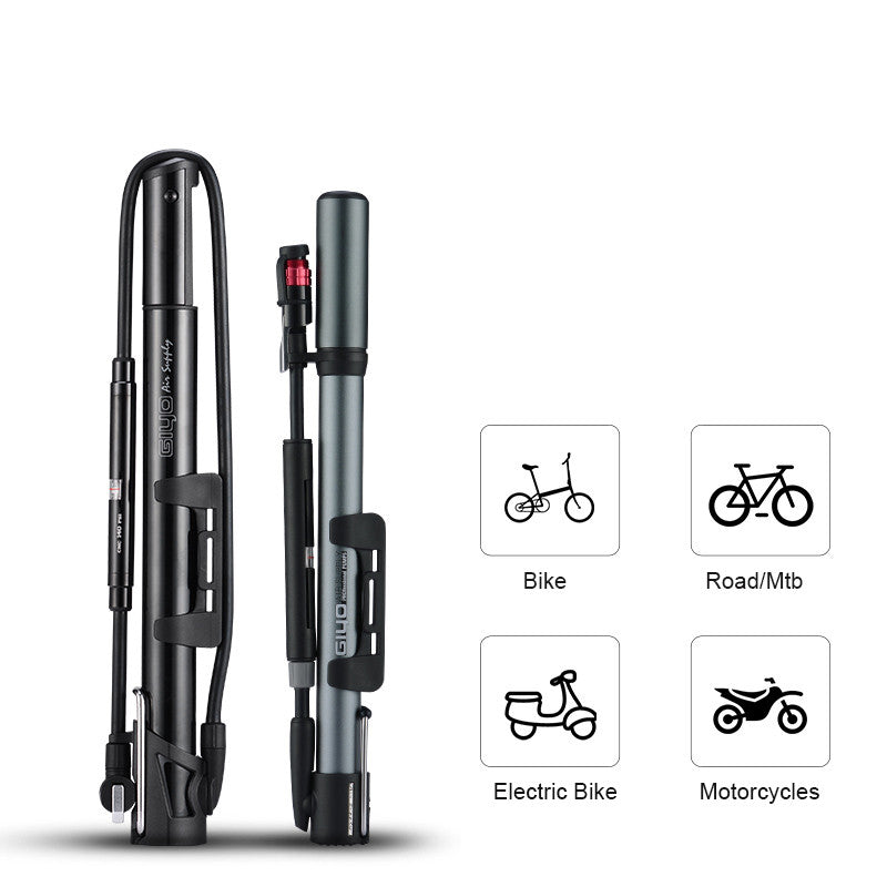 High-pressure bicycle pump