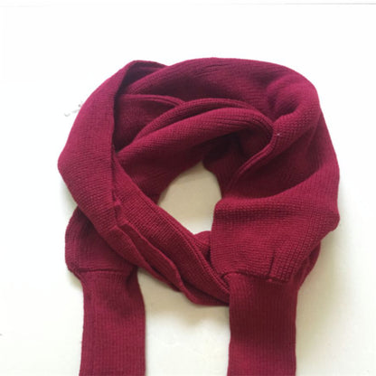 Sweater Scarf Cashmere Ladies Girl Woman Clothing Casual Wear