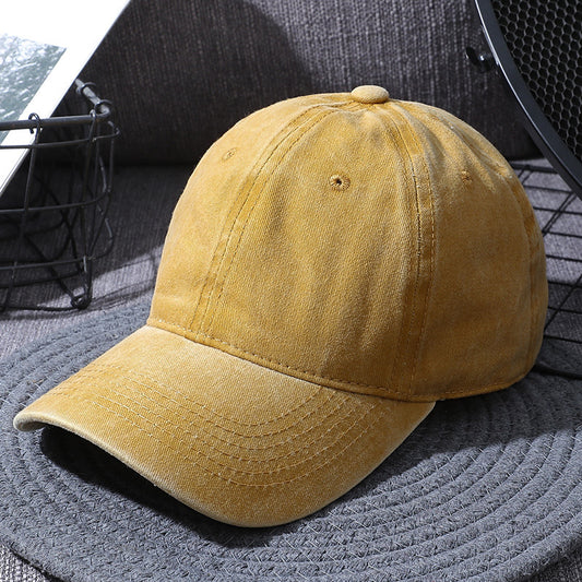 Vintage Distressed Washed Baseball Cap - Unisex Outdoor Sun Hat