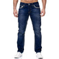 Versatile Men's Jeans: Straight Pants for Business Casual and Daily Streetwear