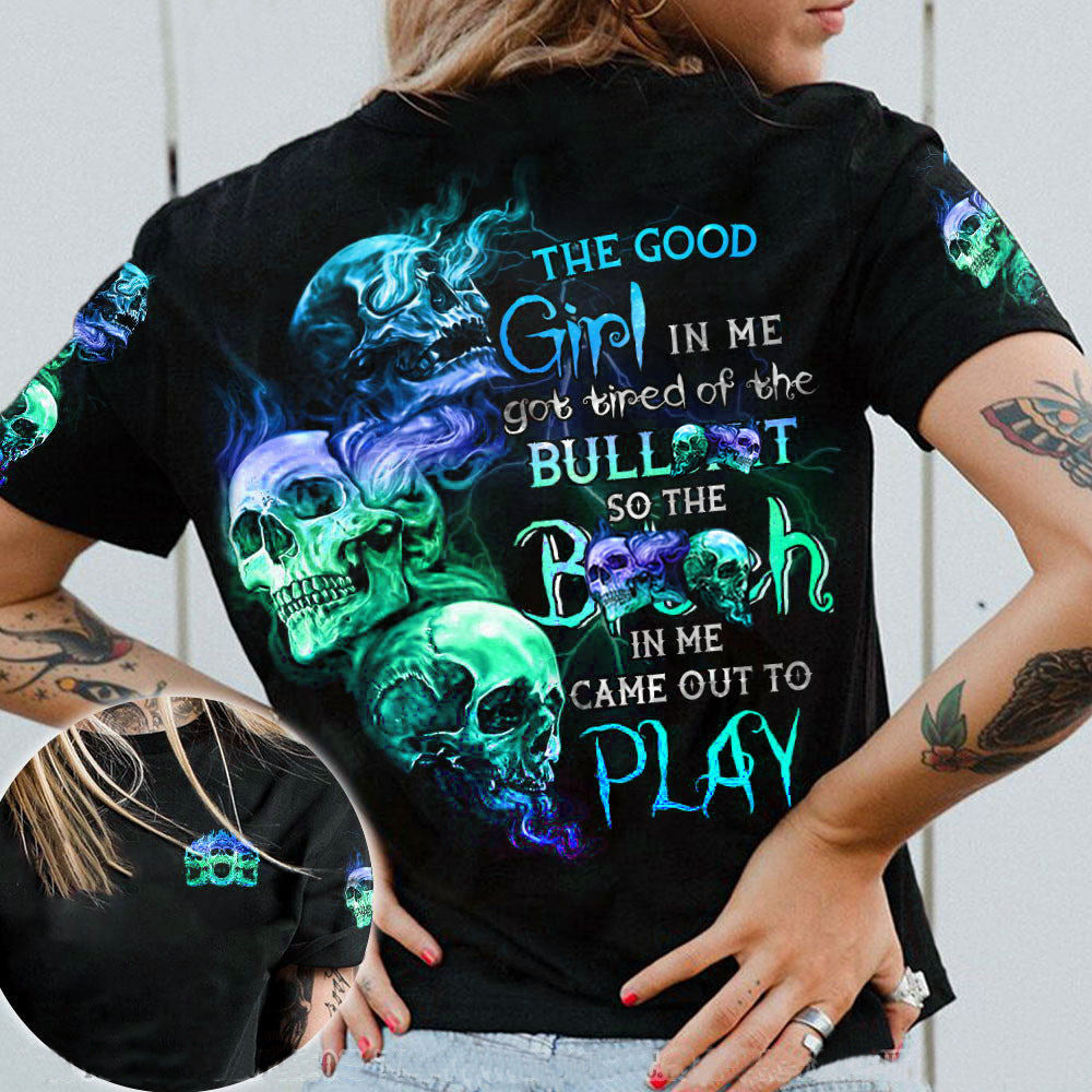 T-shirt Digital Printing Women's Short Sleeve