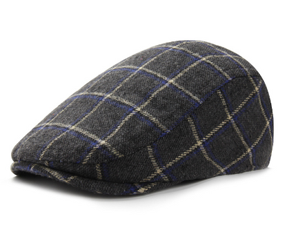 Men's Woolen Beret Hat - Classic Headwear for All