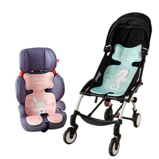 Summer Stroller Cooling Pad: 3D Air Mesh Breathable Mat for Baby Car Seats